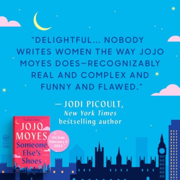 Someone Else’s Shoes by Jojo Moyes- BOTM- Brand New Copy- Never Opened! - Picture 4 of 12